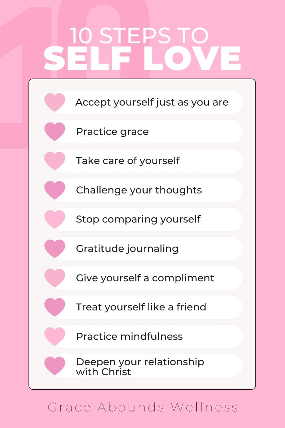 How To Practice Self Love: A Christian Woman's Guide | Grace Abounds ...