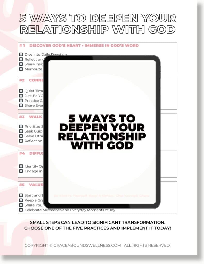 5 Ways to Deepen Your Relationship With God