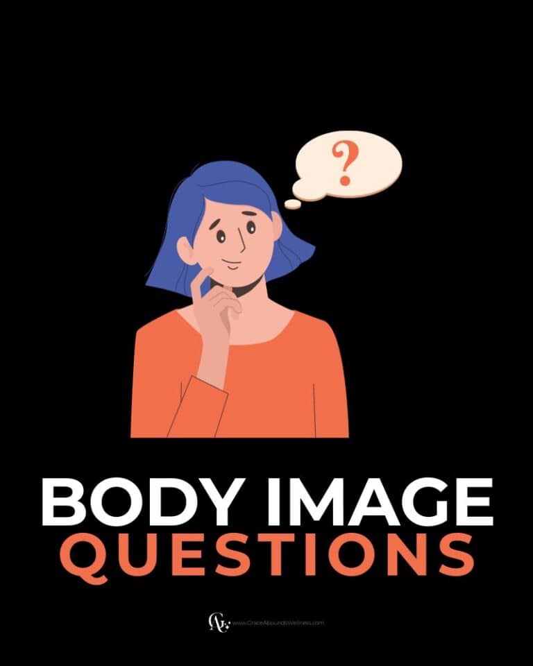 BODY IMAGE QUESTIONS