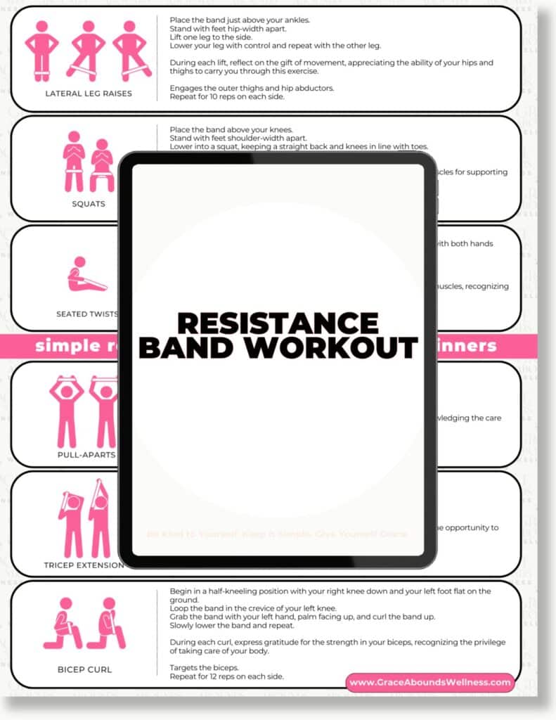 Full Body Resistance Band Workout for Beginners