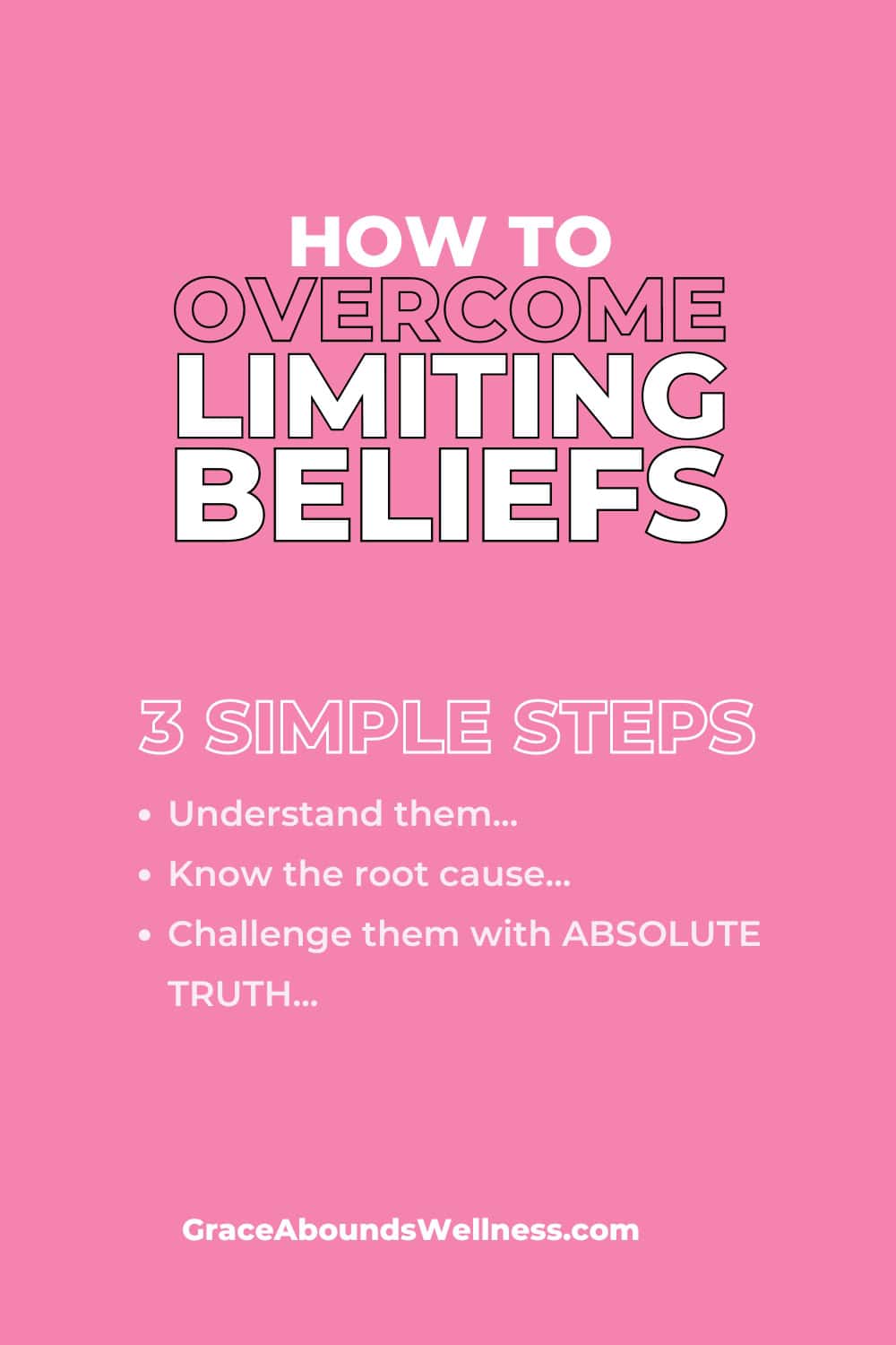 How To Overcome Limiting Beliefs A Christian S Guide GRACE ABOUNDS How To Conquer Limiting Beliefs 