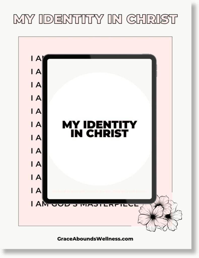 My Identity in Christ Printable