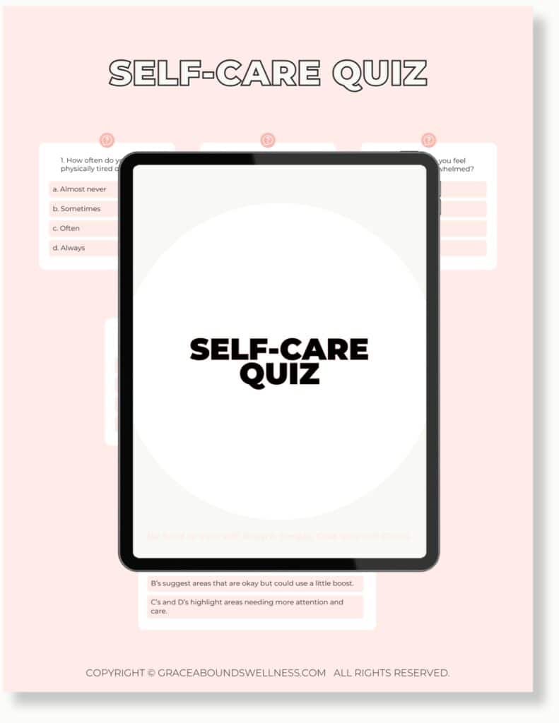 Guide to Self-Care QUIZ