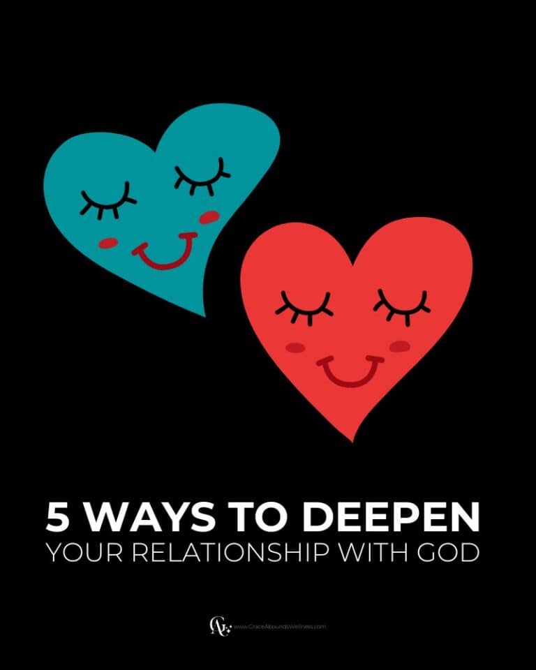 5 ways to deepen your relationship with God