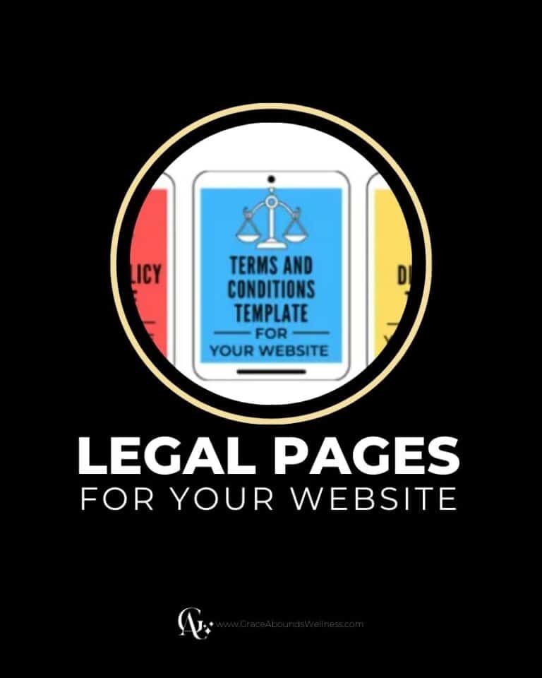 legal pages