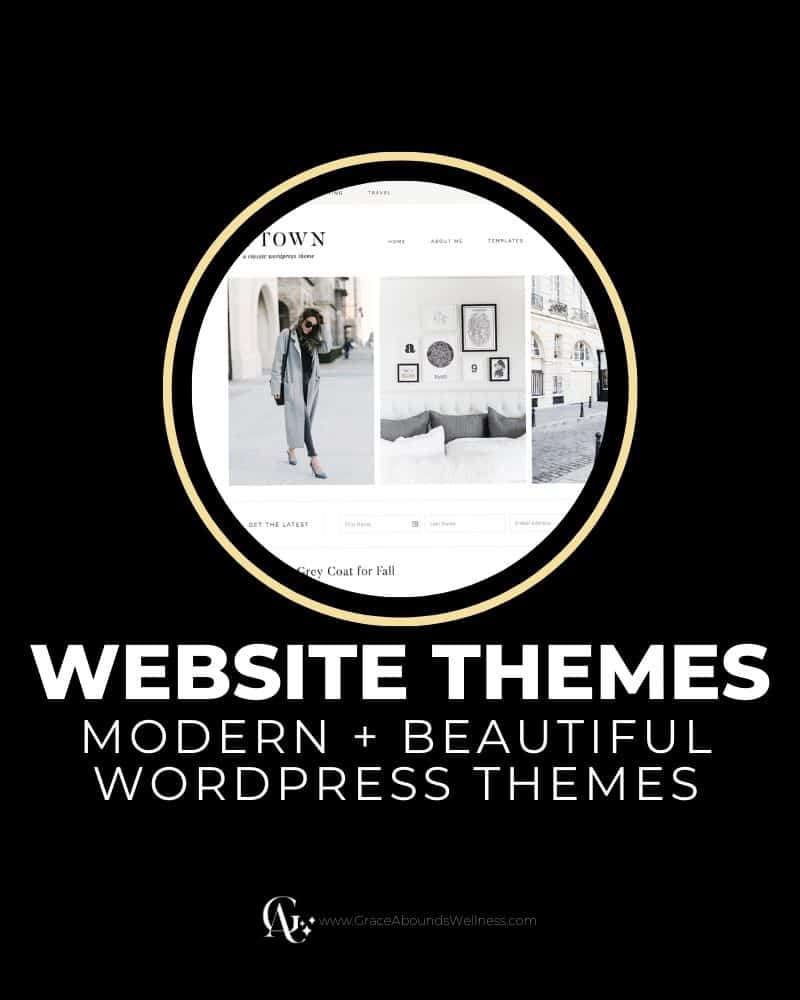 Beautiful WordPress Themes for Your Blog Grace Abounds Wellness